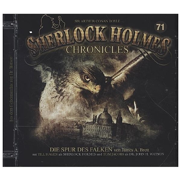 Sherlock Holmes Chronicles - Die Spur der Falken,1 Audio-CD, James A. Brett