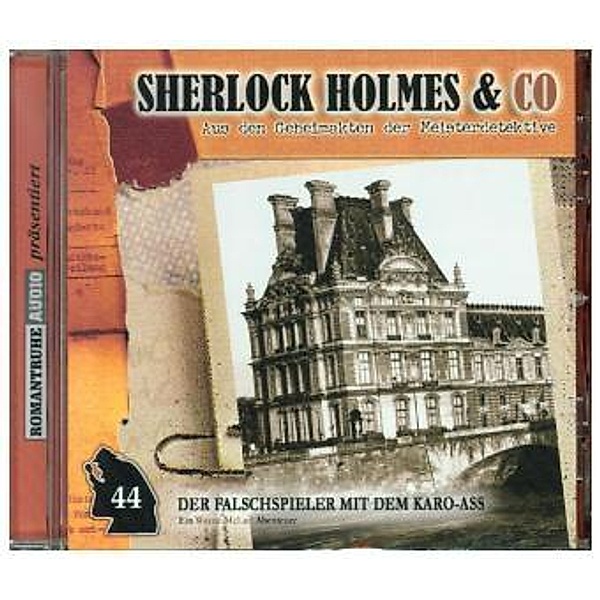 Sherlock Holmes & Co - Der Falschspieler mit dem Karo-Ass, 1 Audio-CD, Sherlock Holmes & Co