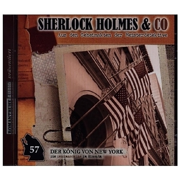 Sherlock Holmes & Co. - Der König von New York, 1 Audio-CD, Sherlock Holmes & Co