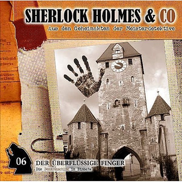 Sherlock Holmes & Co. - Der überflüssige Finger, 1 Audio-CD, Jacques Futrelle