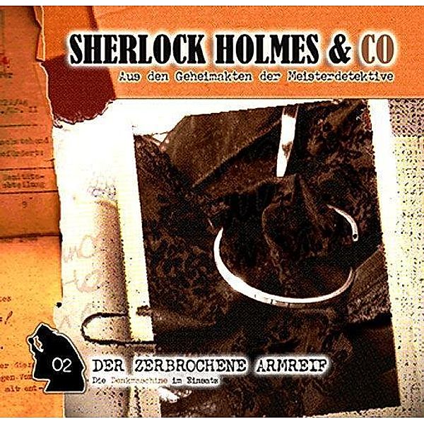 Sherlock Holmes & Co - Der zerbrochene Armreif, 1 Audio-CD, Markus Winter