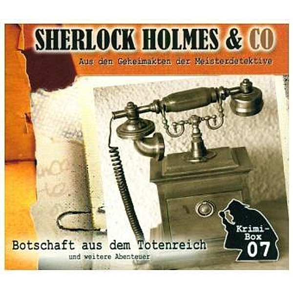 Sherlock Holmes & Co - Die Krimi Box, 3 Audio-CD, Sherlock Holmes & Co