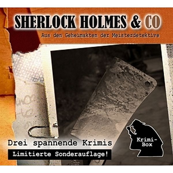 Sherlock Holmes & Co - Die Krimi Box, 3 Audio-CD, Sherlock Holmes & Co