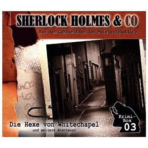 Sherlock Holmes & Co - Die Krimi Box, 3 Audio-CDs, Sherlock Holmes & Co