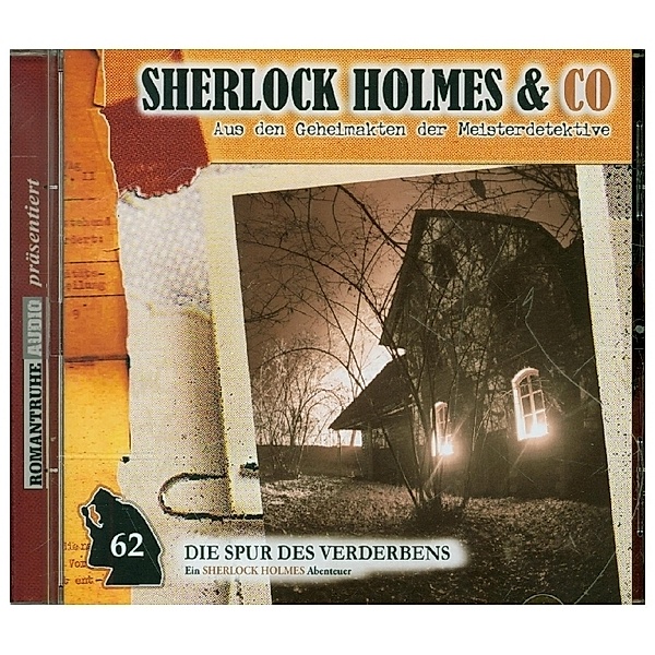 Sherlock Holmes & Co - Die Spur des Verderbens 2. Teil,1 Audio-CD, Sherlock Holmes & Co