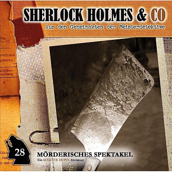 Sherlock Holmes & Co - Mörderisches Spektakel, 1 Audio-CD, Sherlock Holmes & Co