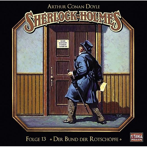 Sherlock Holmes - Der Bund der Rotschöpfe, 1 Audio-CD, Arthur Conan Doyle