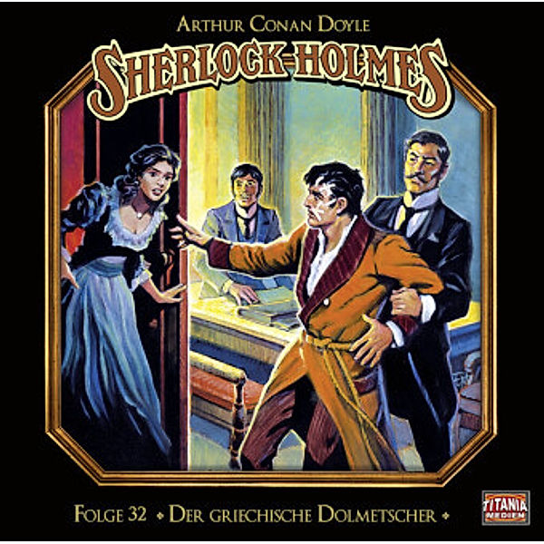 Sherlock Holmes - Der griechische Dolmetscher, 1 AUdio-CD, Arthur Conan Doyle