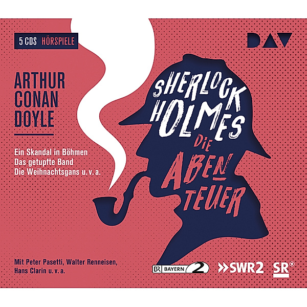 Sherlock Holmes - Die Abenteuer,5 Audio-CDs, Arthur Conan Doyle