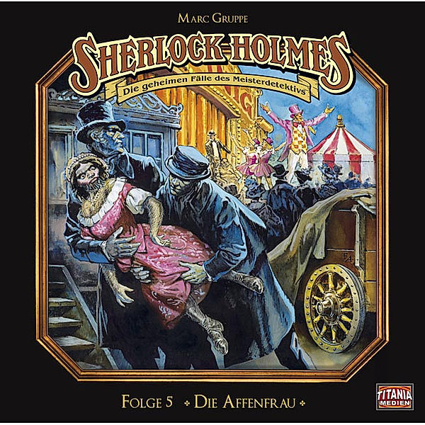 Sherlock Holmes  - Die Affenfrau, 1 Audio-CD, Arthur Conan Doyle