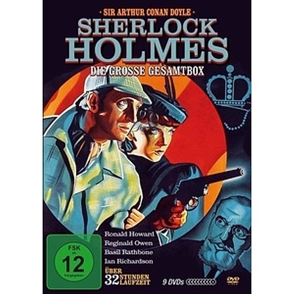 Sherlock Holmes - Die grosse Gesamtbox, Sherlock Holmes - Die grosse Gesamtbox, 9 DVD