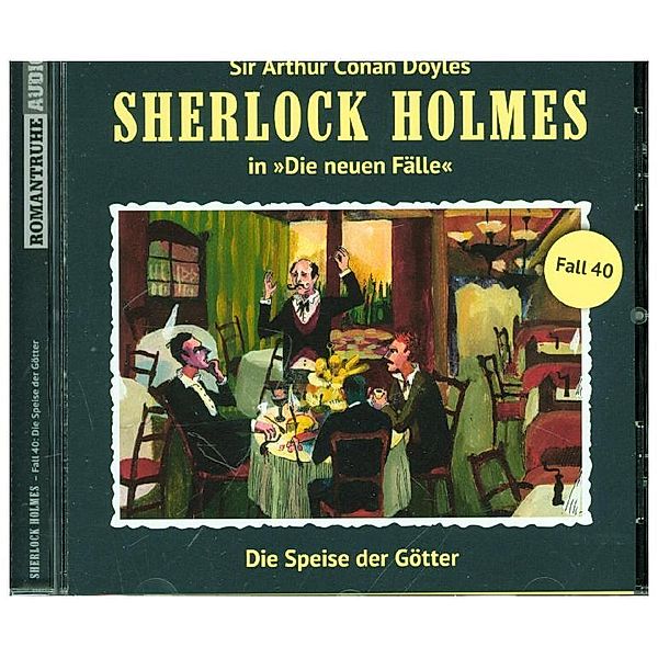 Sherlock Holmes - Die Speise der Götter, 1 Audio-CD,1 Audio-CD, Sherlock Holmes