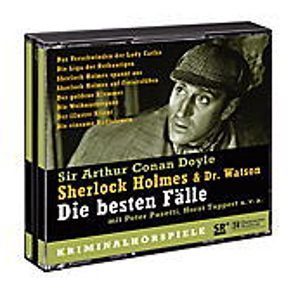 Sherlock Holmes & Dr. Watson, Die besten Fälle, 5 Audio-CDs, Sir Arthur Conan Doyle