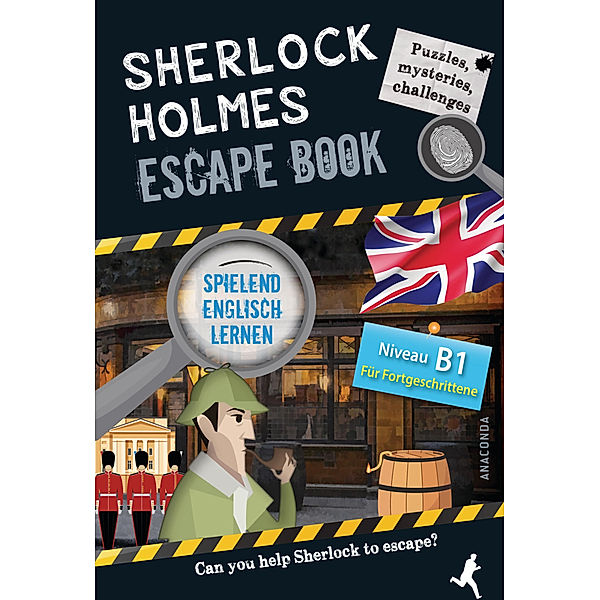 Sherlock Holmes Escape Book. Spielend Englisch lernen - für Fortgeschrittene Sprachniveau B1, Gilles Saint-Martin