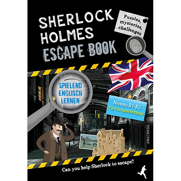 Sherlock Holmes Escape Book. Spielend Englisch lernen - für Fortgeschrittene Sprachniveau B1-B2, Gilles Saint-Martin