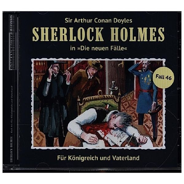 Sherlock Holmes - Für Königreich und Vaterland.Tl.46,1 Audio-CD, Sherlock Holmes