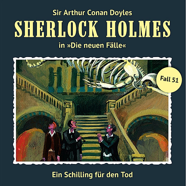 Sherlock Holmes - Neue Fälle - Ein Schilling für den Tod, 1 Audio-CD, Sherlock Holmes