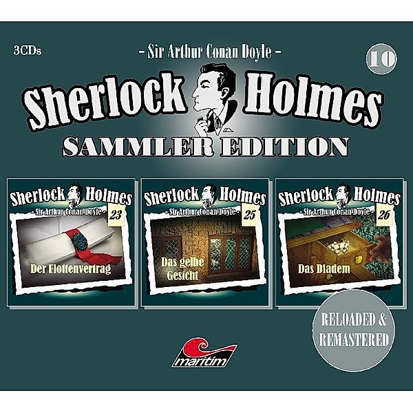 Sherlock Holmes Sammler Edition,3 Audio-CD, Arthur Conan Doyle