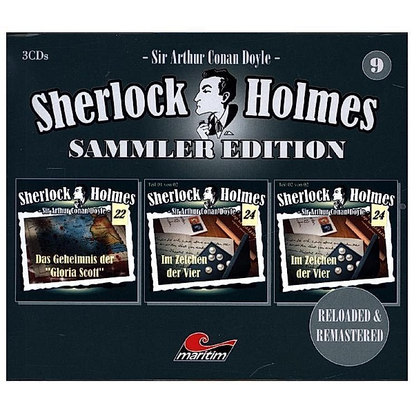 Sherlock Holmes Sammler Edition,3 Audio-CDs, Arthur Conan Doyle
