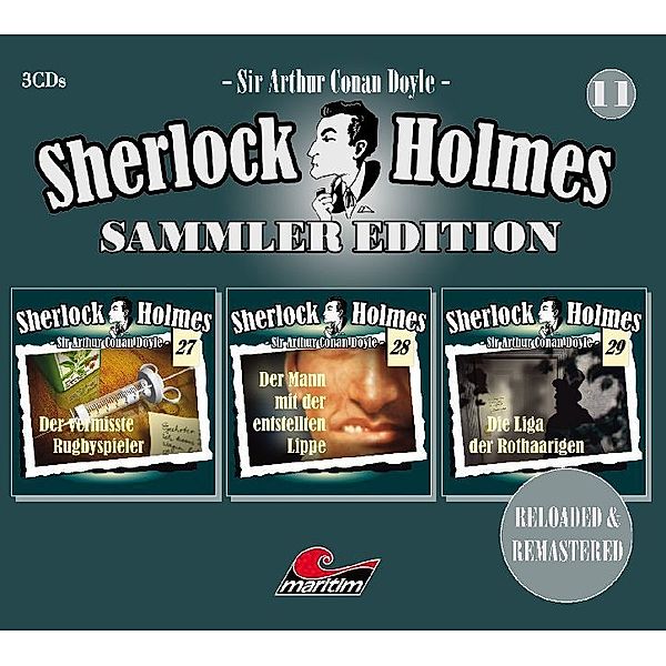 Sherlock Holmes Sammler Edition.Folge.11,3 Audio-CD, Arthur Conan Doyle