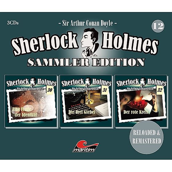 Sherlock Holmes Sammler Edition.Folge.12,3 Audio-CD, Arthur Conan Doyle