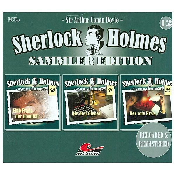 Sherlock Holmes Sammler Edition.Folge.12,3 Audio-CD, Arthur Conan Doyle