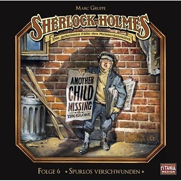 Sherlock Holmes - Spurlos verschwunden, 1 Audio-CD, Arthur Conan Doyle, Marc Gruppe