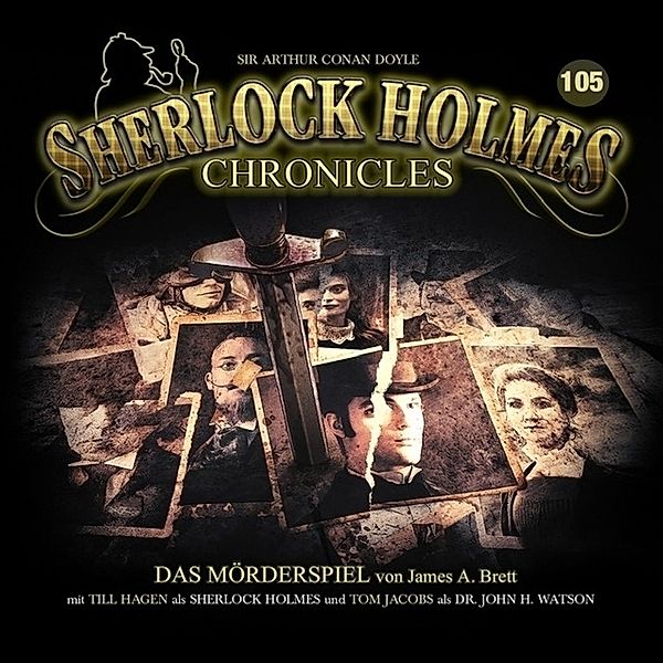 Sherlock Holnes Chronicles - Das Mörderspiel.Folge.105,1 Audio-CD, Sherlock Holmes Chronicles