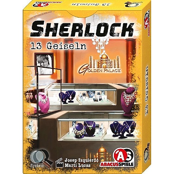 ABACUSSPIELE Sherlock (Spiel) - Sherlock - 13 Geiseln, Josep Izquierdo Sánchez, Martí Lucas