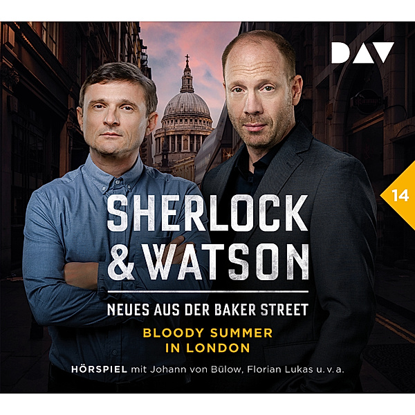 Sherlock & Watson - Neues aus der Baker Street: Bloody Summer in London (Fall 14),2 Audio-CD, Viviane Koppelmann