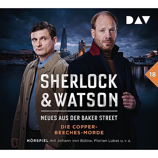 Sherlock & Watson - Neues aus der Baker Street: Die Copper-Beeches-Morde (Fall 18),2 Audio-CD, Viviane Koppelmann