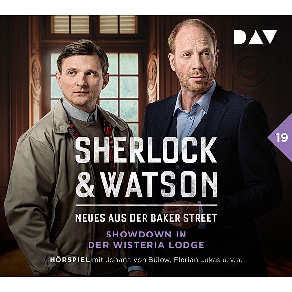 Sherlock & Watson - Neues aus der Baker Street: Showdown in der Wisteria Lodge (Fall 19),2 Audio-CD, Viviane Koppelmann