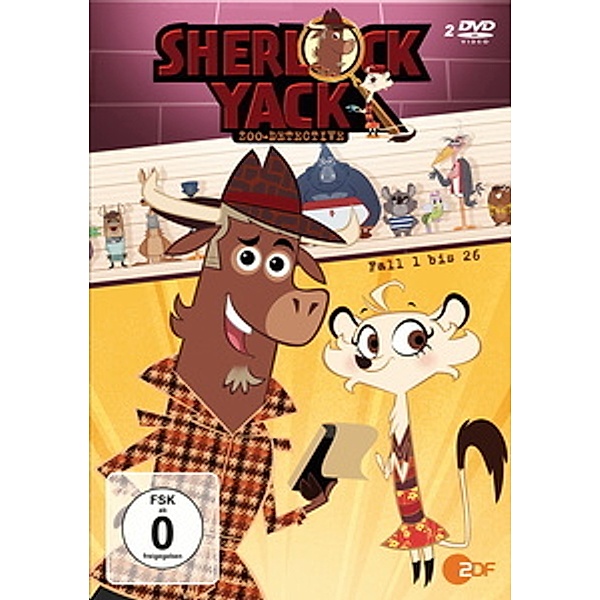 Sherlock Yack - Zoo-Detective: Fall 1 bis 26, Frédéric Lenoir, Sébastien Thibaudeau, Michel Amelin, Stéphane Melchior-Durand, Colonel Moutarde