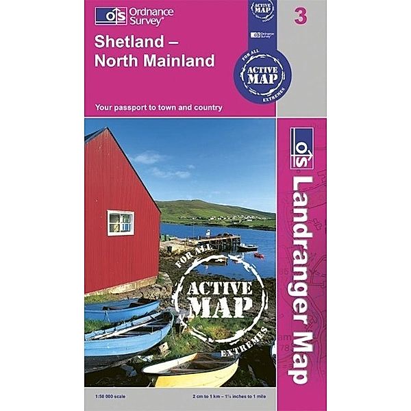 Shetland - North Mainland  1 : 50 000