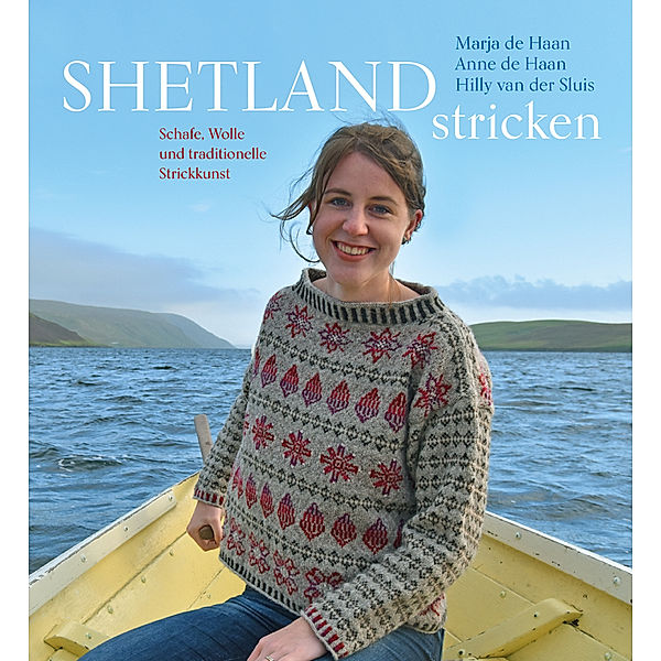 Shetland stricken, Marja de Haan, Hilly Van der Sluis, Anne de Haan