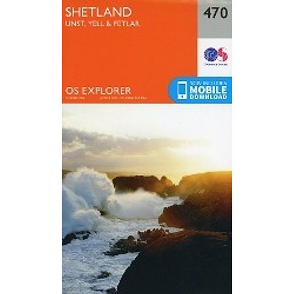 Shetland - Unst, Yell and Fetlar, Ordnance Survey
