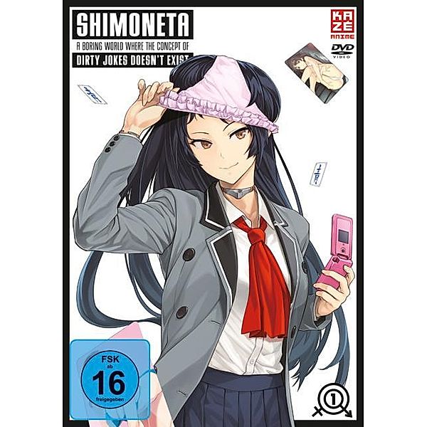 Shimoneta  A Boring World Where the Concept of 'Dirty Jokes' Doesnt Exist  Vol. 1 DVD-Box