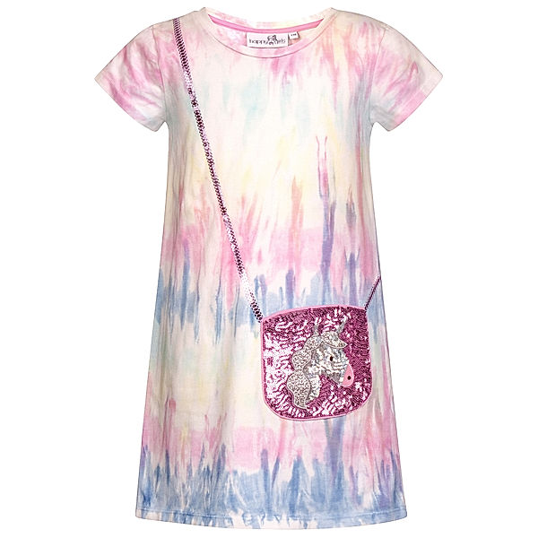 happy girls Shirtkleid BATIK UNICORN mit Pailletten in bunt