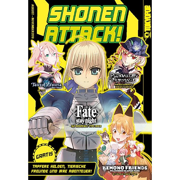 Shonen Attack Magazin #6 / Shonen Attack Magazin Bd.6, Taisuke Umeki, Gin Zarbo, Yûki Tabata, Shizumu Watanabe, Okusho, Nagabe