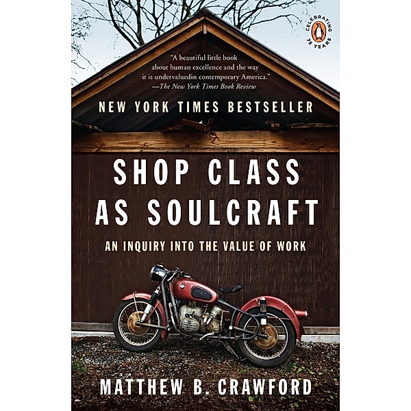 Shop Class as Soulcraft, Matthew B. Crawford