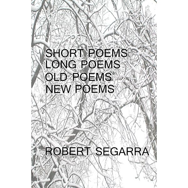 Short Poems, Long Poems, Old Poems, New Poems, Robert Segarra