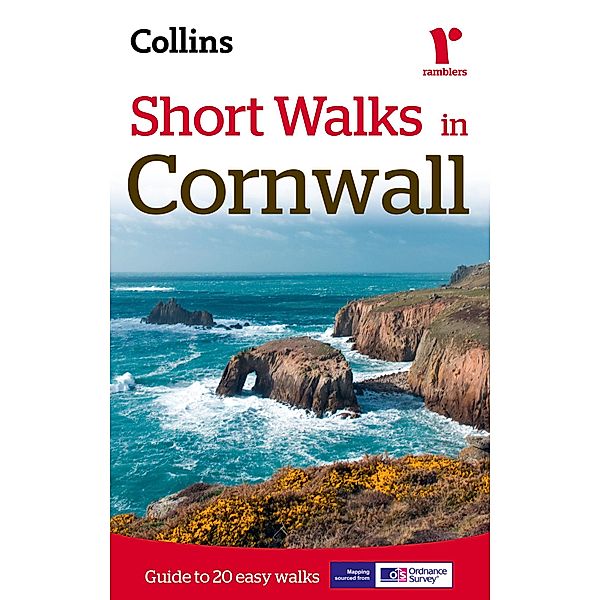 Short Walks in Cornwall, Collins Maps