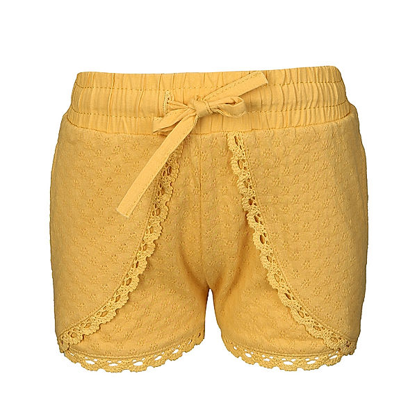 EN FANT Shorts BEAUTY mit Spitze in gelb