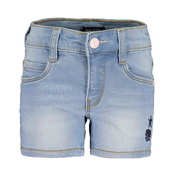BLUE SEVEN Shorts BY THE SEA in jeansblau
