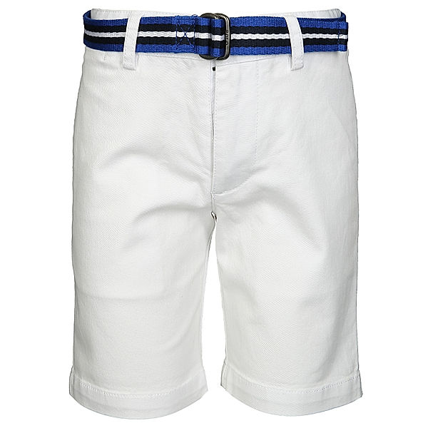 Polo Ralph Lauren Shorts CHINO STRETCH mit Gürtel in weiß