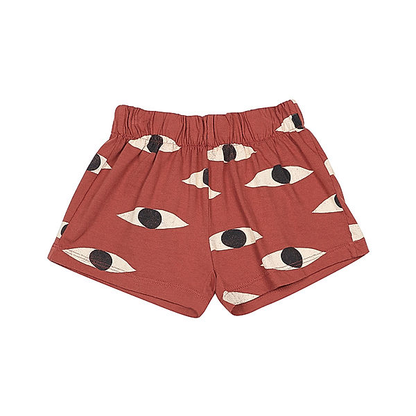 Bobo Choses Shorts EYES ALL OVER in rostrot