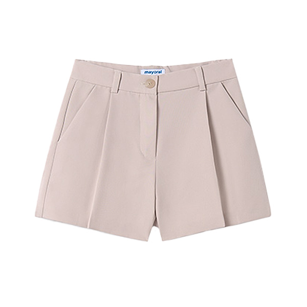 Mayoral Shorts GOLDEN LIME CREPE in stein
