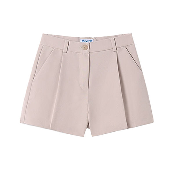 Mayoral Shorts GOLDEN LIME CREPE in stein