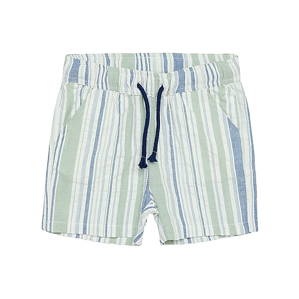 Hust & Claire Shorts HAKON STRIPES in jade green