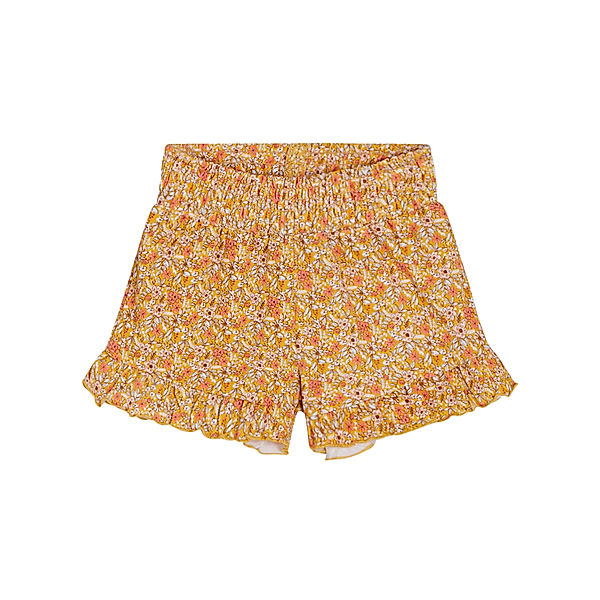 Hust & Claire Shorts HANNAH mit Rüschen in ochre